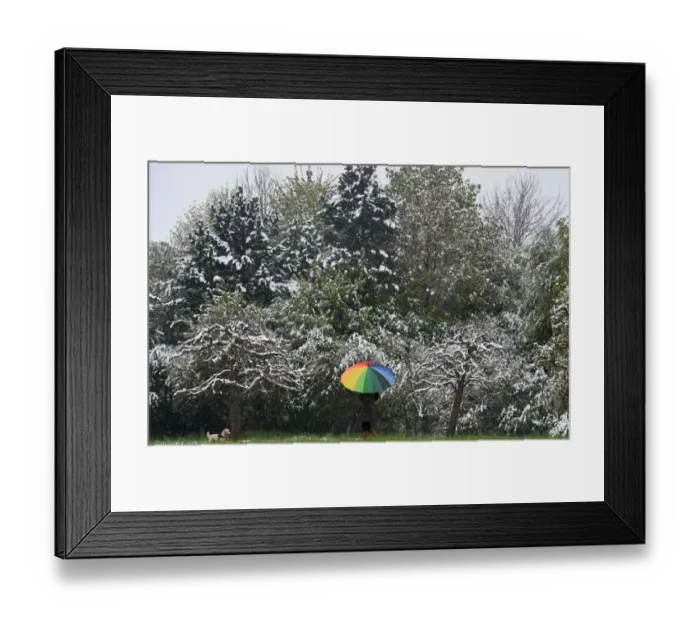 Framed Print : Germany-Weather-Bavaria