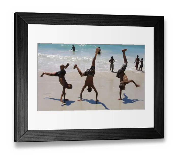Framed Print : Safrica-Beach