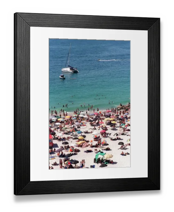 Framed Print : Safrica-Beach Framed Print : Safrica-Beach