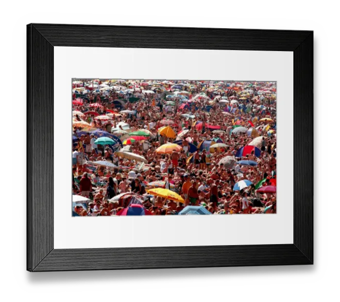Framed Print : Pays-Bas-Plage