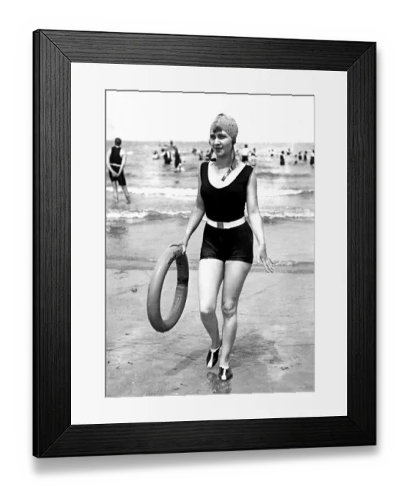 Framed Print : Swimwear Fashion 1937 Framed Print : Swimwear Fashion 1937