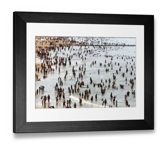 Framed Print : Hollande-Plage