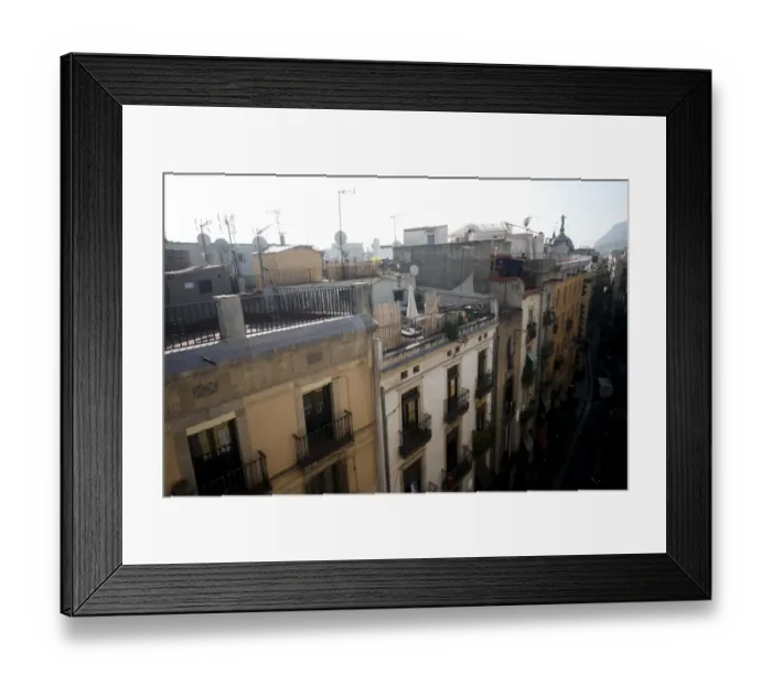 Framed Print : Spain-Tourism-Houses Framed Print : Spain-Tourism-Houses