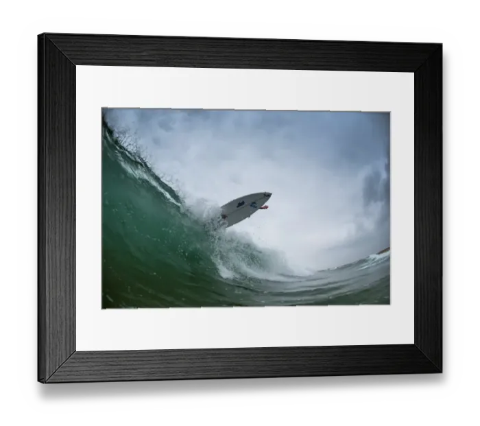 Framed Print : France-Atlantic-Tourism-Surfing Framed Print : France-Atlantic-Tourism-Surfing