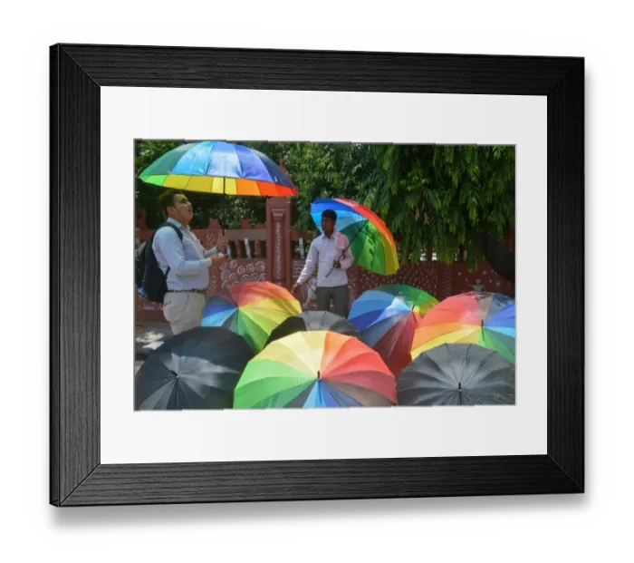 Framed Print : India-Weather-Monsoon-Umbrella Framed Print : India-Weather-Monsoon-Umbrella