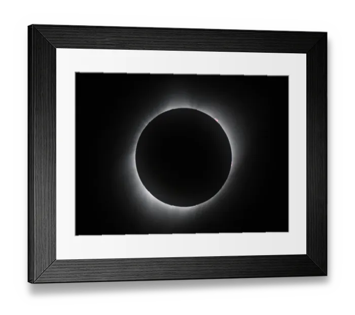 Framed Print : Totality of the Great American Eclipse at Casper Collage Wyoming Framed Print : Totality of the Great American Eclipse at Casper Collage Wyoming