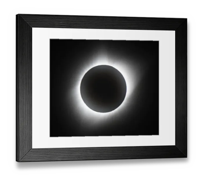 Framed Print : Great American Eclipse at Casper Collage Wyoming Framed Print : Great American Eclipse at Casper Collage Wyoming