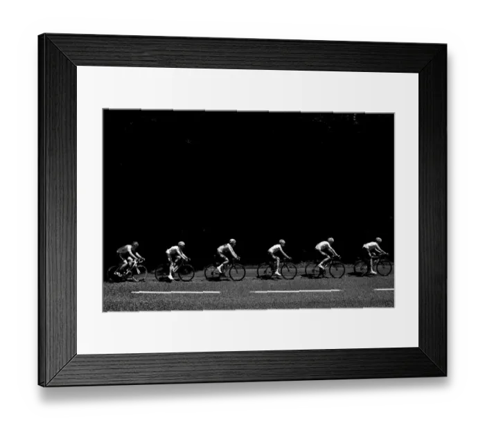 Framed Print : Cycling-Fra-Tdf2017-Black and White Framed Print : Cycling-Fra-Tdf2017-Black and White