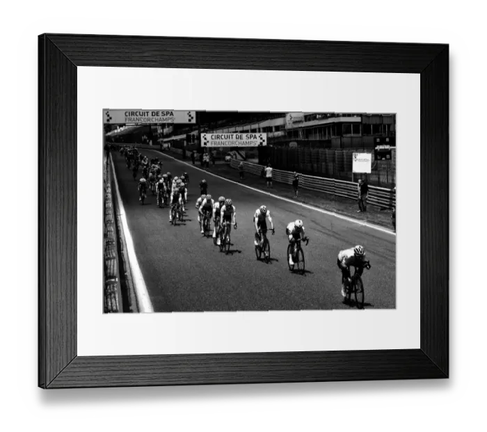Framed Print : Cycling-Fra-Bel-Tdf2017-Black and White Framed Print : Cycling-Fra-Bel-Tdf2017-Black and White