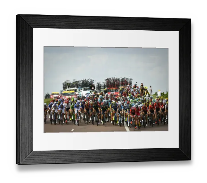 Framed Print : Cycling-Fra-Tdf2017-Pack Framed Print : Cycling-Fra-Tdf2017-Pack