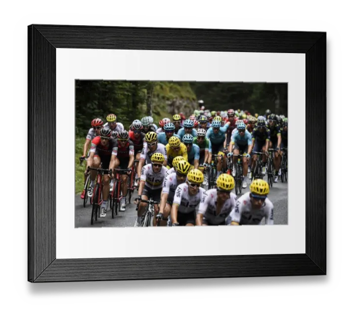 Framed Print : Cycling-Fra-Tdf2017-Pack Framed Print : Cycling-Fra-Tdf2017-Pack