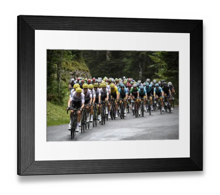 Framed Print : Cycling-Fra-Tdf2017-Pack Framed Print : Cycling-Fra-Tdf2017-Pack