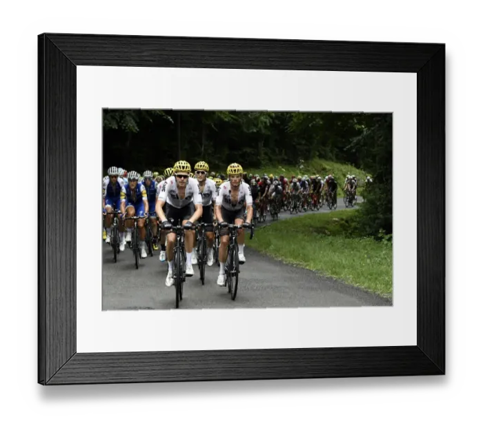 Framed Print : Cycling-Fra-Tdf2017-Pack Framed Print : Cycling-Fra-Tdf2017-Pack