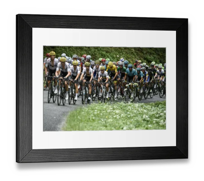 Framed Print : Cycling-Fra-Tdf2017-Pack Framed Print : Cycling-Fra-Tdf2017-Pack