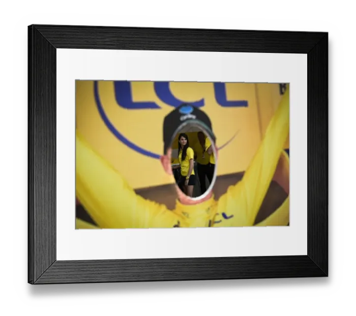 Framed Print : Cycling-Fra-Tdf2017-Departure
