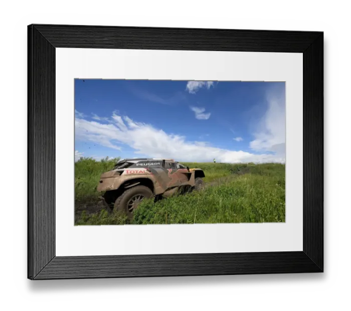 Framed Print : Auto-Rally-Silkway-Stage3