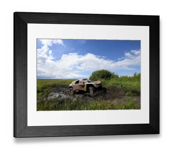 Framed Print : Auto-Rally-Silkway-Stage3