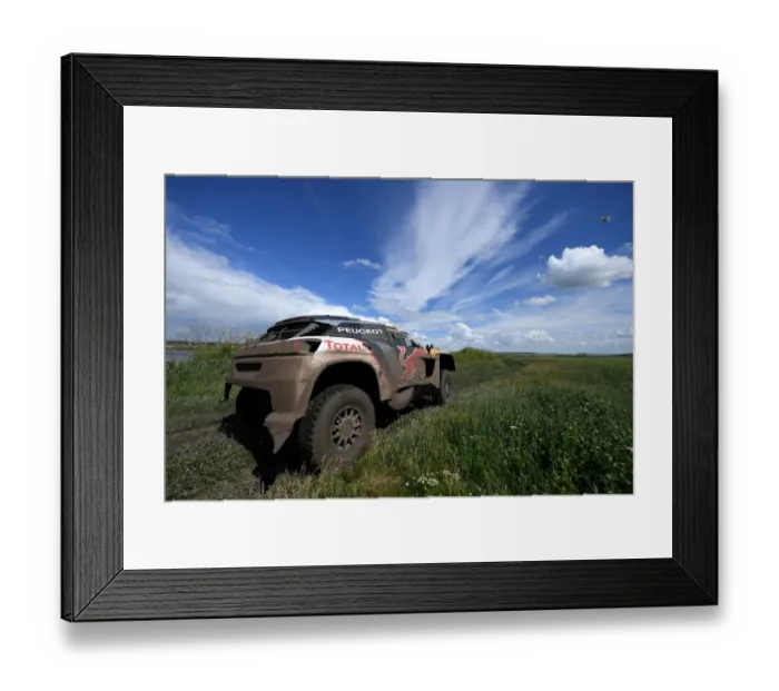 Framed Print : Auto-Rally-Silkway-Stage3