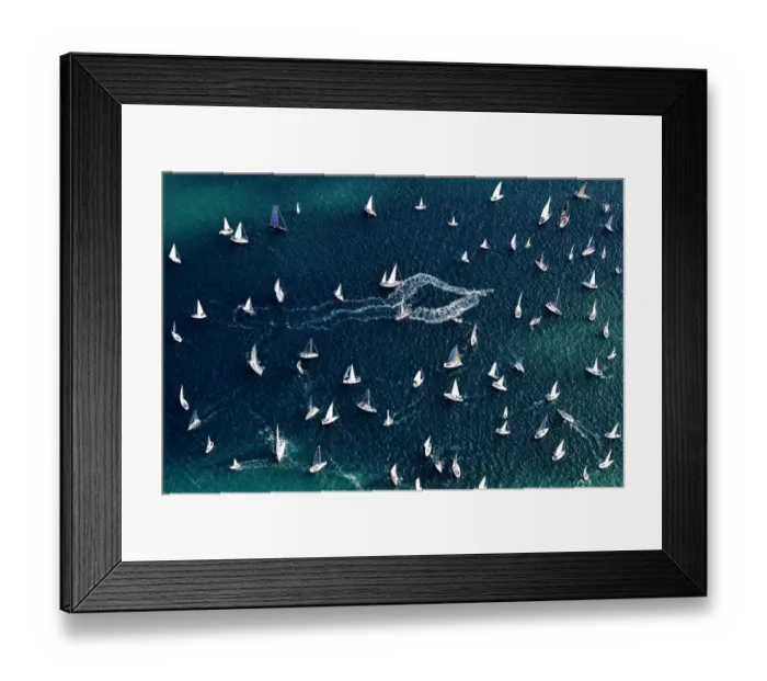 Framed Print : Sailing - Italy - Barcolana