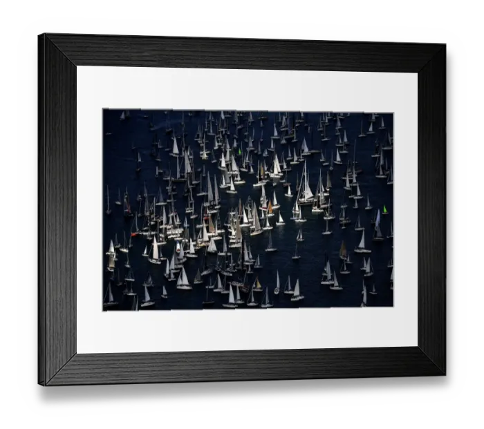 Framed Print : Sailing-Ita-Barcolana Framed Print : Sailing-Ita-Barcolana