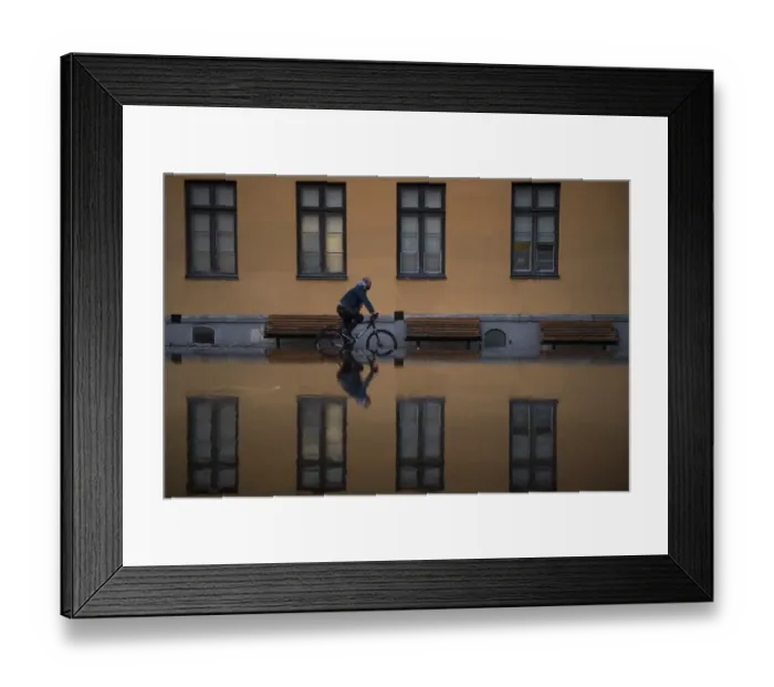 Framed Print : Norway-Trondheim-Feature