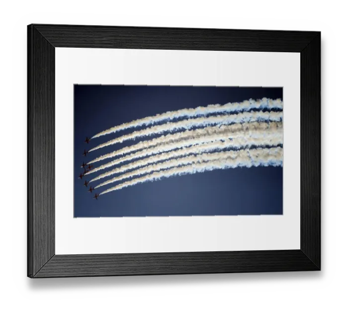 Framed Print : Pakistan-Britain-Red-Arrows-Airshow
