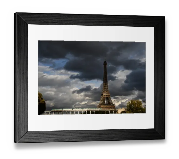 Framed Print : France-Architecture-Monuments-Eiffel-Tower Framed Print : France-Architecture-Monuments-Eiffel-Tower