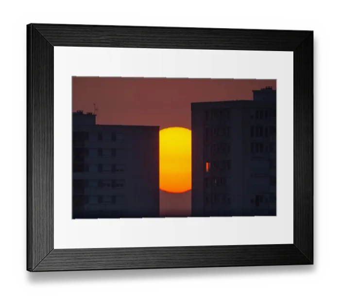 Framed Print : France-Sunrise-Feature