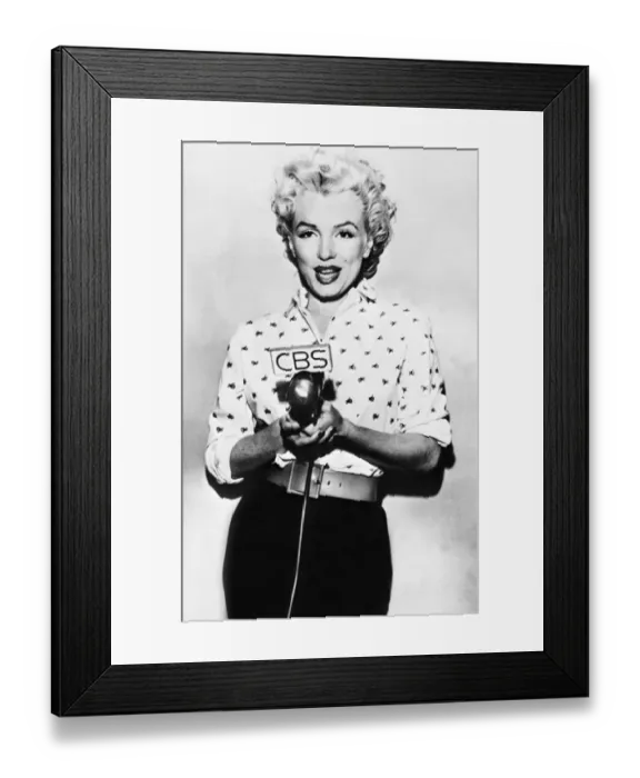 Framed Print : Marilyn Monroe 1955