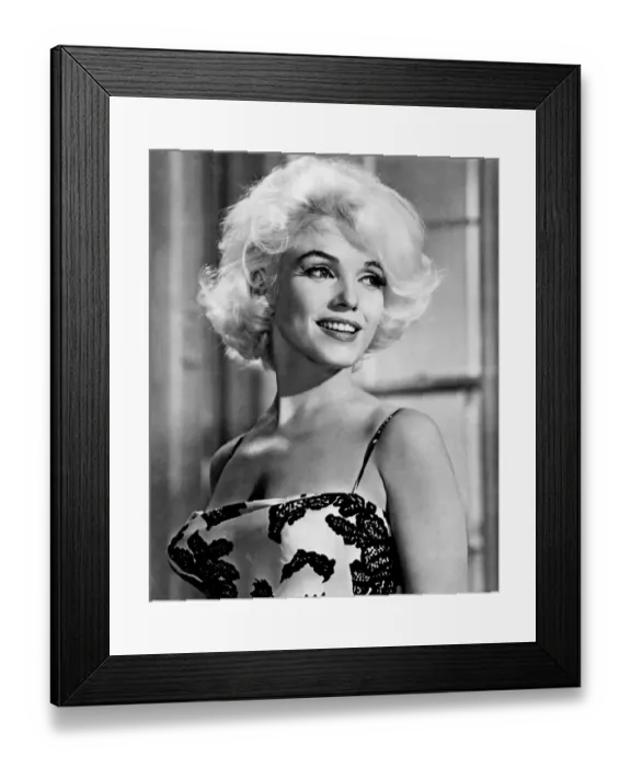 Framed Print : Marilyn Monroe During Her Last Movie