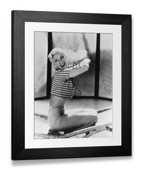 Framed Print : US actress, dancer and singer Ginger Rogers Framed Print : US actress, dancer and singer Ginger Rogers