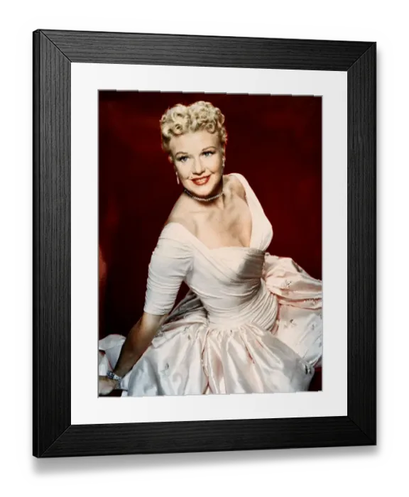 Framed Print : Actress, dancer and singer Ginger Rogers Framed Print : Actress, dancer and singer Ginger Rogers