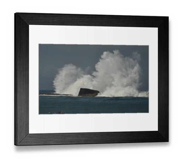Framed Print : Australia-Weather-Surf-Water
