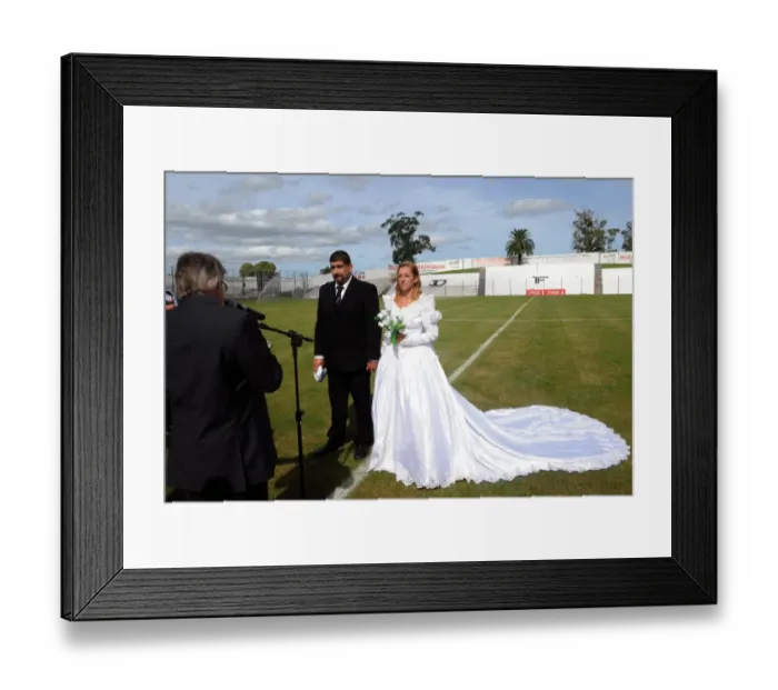 Framed Print : Fbl-Uruguay-Theme-Love-Danubio-Fans-Wedding