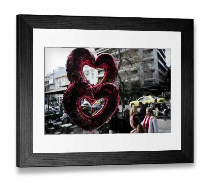 Framed Print : Greece-Theme-Love Framed Print : Greece-Theme-Love
