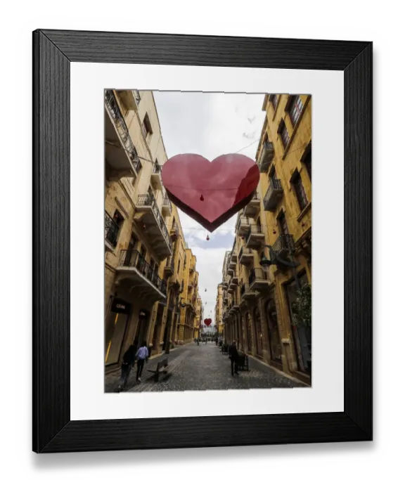 Framed Print : Lebanon-Society-Lifestyle-Valentines