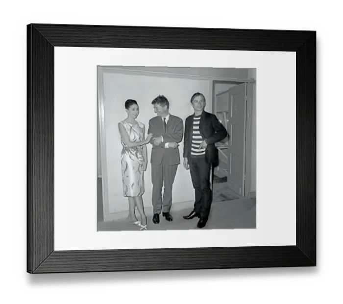 Framed Print : Rudolf Nureyev (R) and his dance partner Margot Fonteyn Framed Print : Rudolf Nureyev (R) and his dance partner Margot Fonteyn