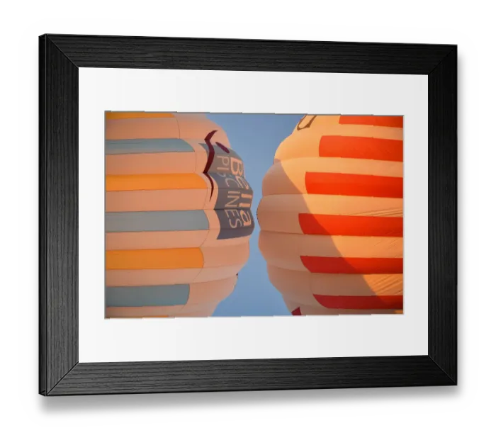 Framed Print : France-Balloon-Trapeze Framed Print : France-Balloon-Trapeze