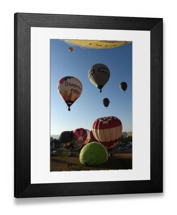 Framed Print : Spain-Balloons-Festival Framed Print : Spain-Balloons-Festival