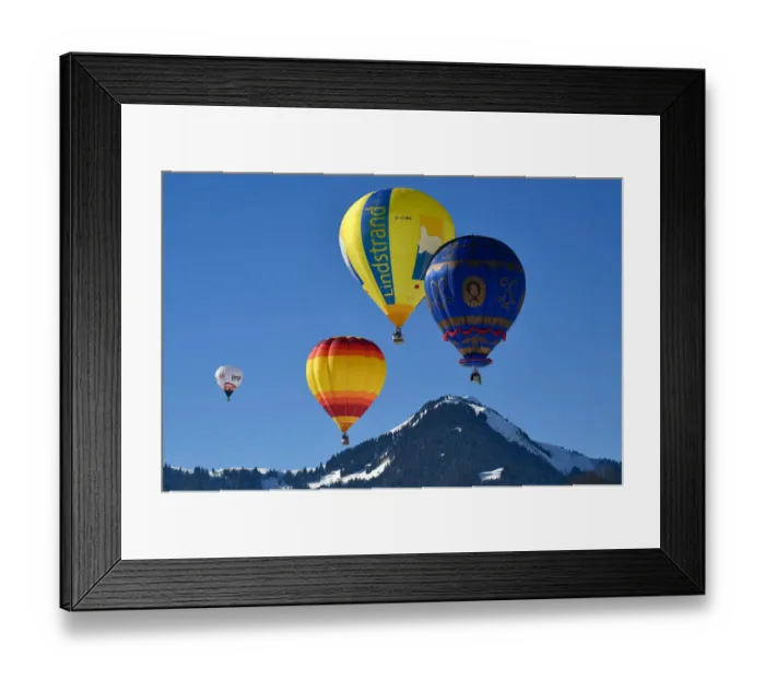 Framed Print : Switzerland-Culture-Balloon-Festival-Tourism