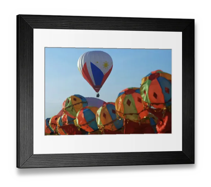 Framed Print : Philippines-Aviation-Festival-Balloon Framed Print : Philippines-Aviation-Festival-Balloon