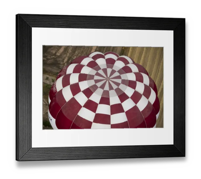 Framed Print : A hot-air balloon flies during the 21th European Balloon Festival in Igualada, near Framed Print : A hot-air balloon flies during the 21th European Balloon Festival in Igualada, near