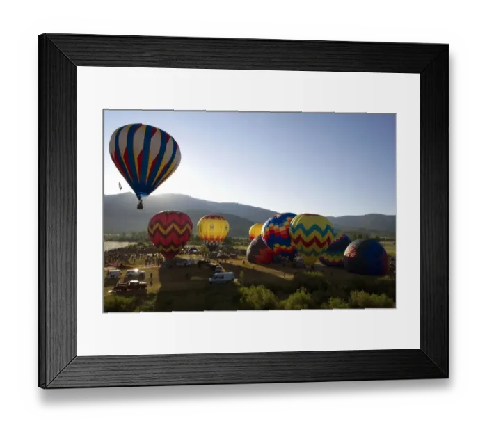 Framed Print : 36th Annual Hot Air Balloon Rodeo Framed Print : 36th Annual Hot Air Balloon Rodeo