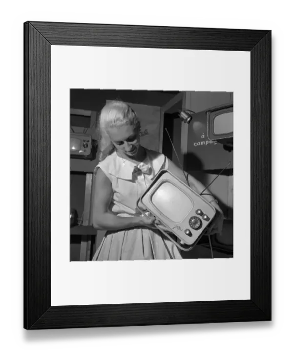 Framed Print : Radio Transistor 1959