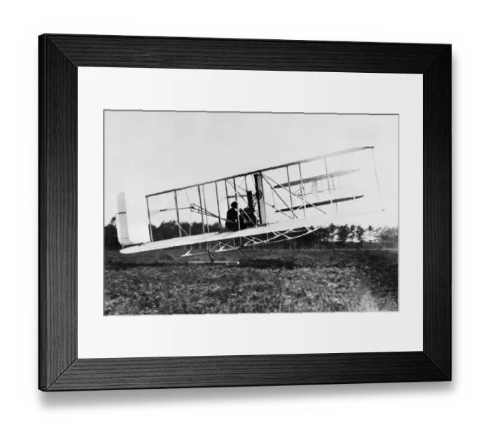 Framed Print : Aviation-Wilbur Wright