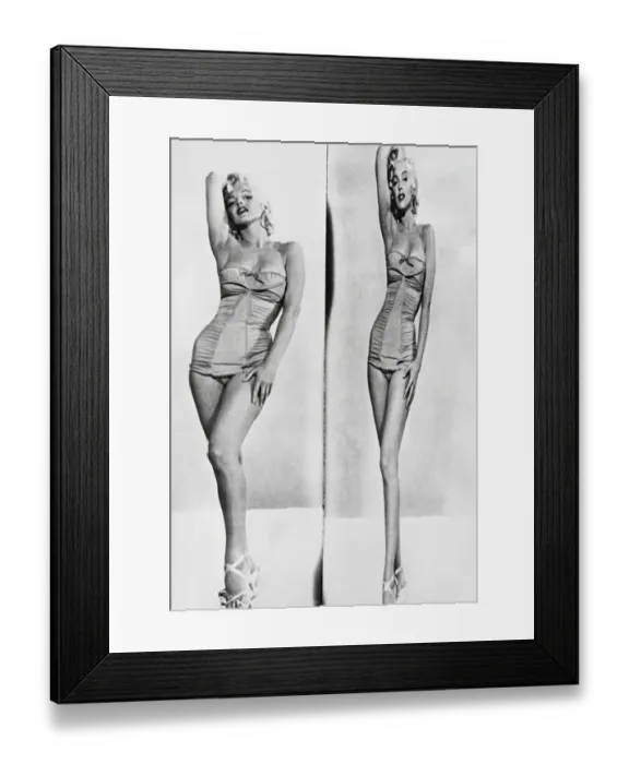 Framed Print : Marilyn Monroe Through the Lens 1953 Framed Print : Marilyn Monroe Through the Lens 1953