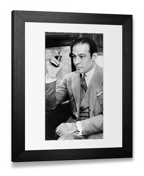 Framed Print : Rudolph Valentino