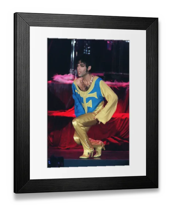 Framed Print : Mco-Music Awards-Prince