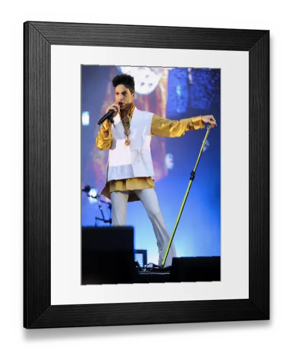 Framed Print : France-Music-Prince