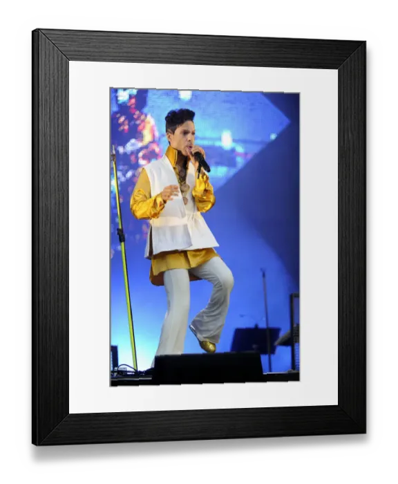 Framed Print : France-Music-Prince